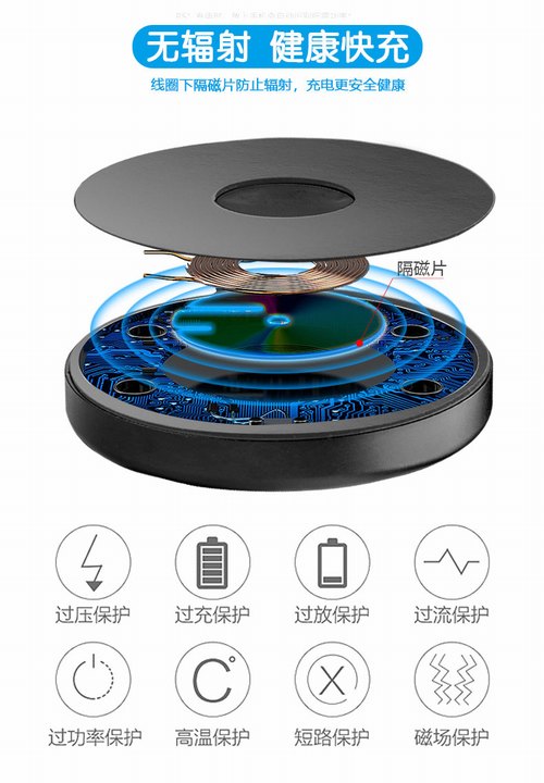 車載無(wú)線充電免費(fèi)打樣